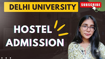 Delhi University Hostel Admission | Fees | Criteria | WalkInWithArpi
