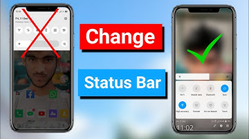 কিভাবে নিচের দিকে স্ট্যাটাস বার করবেন | Change Status Bar Style | How To Enable bottom Status Bar