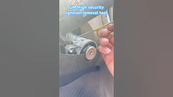 How to remove Chevy ignition without a key #gm#tools#lignition#locksmith#ignition_removal#musthave#