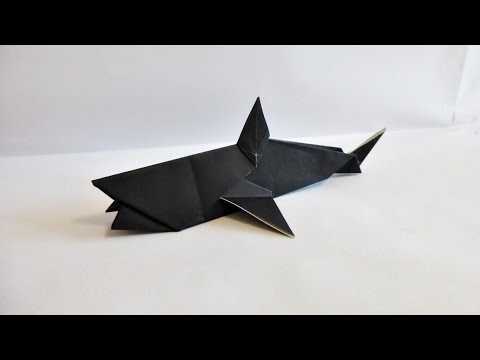 Easy Origami Shark 折り紙 折り方 サメ Youtube