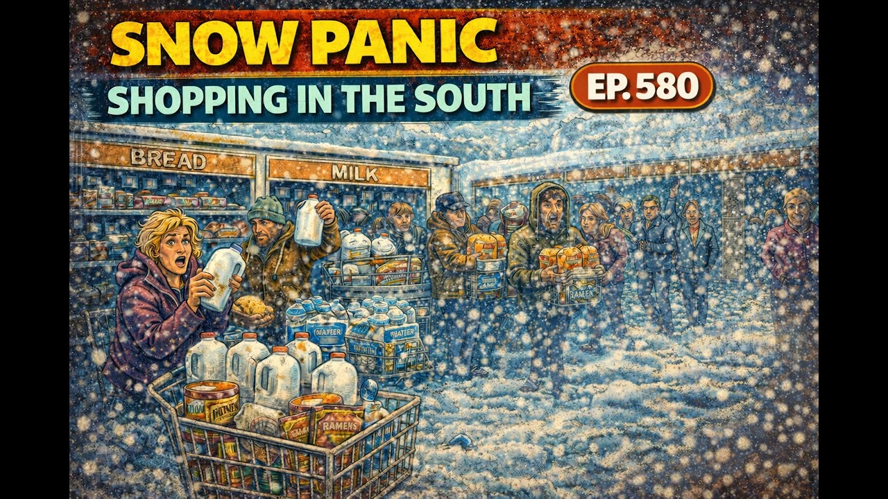 Snow Panic Shopping in the South | Episode 580