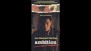 Opening To Ambition 1991 - Canadian Vhs Release