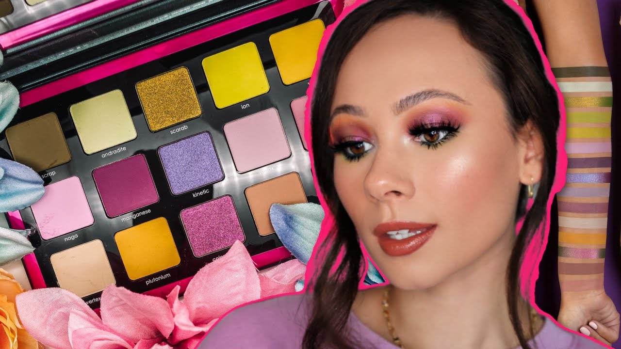 NATASHA DENONA TRIOCHROME EYESHADOW PALETTE! - YouTube