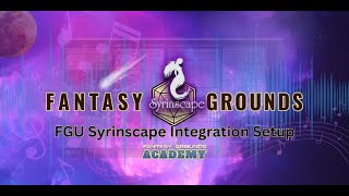 FGU Unity Sound Integration| Fantasy Grounds Unity| FGU 4.4.0