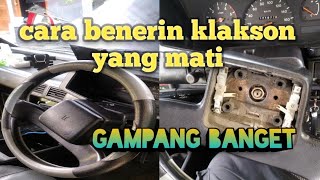 cara benerin klakson mobil yang mati