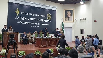 The most memorable moment of my life - Awaid (Presidential Gold Medal at Civil Services Academy)