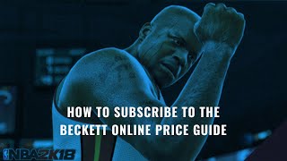 How to Subscribe to the Beckett Online Price Guide screenshot 5