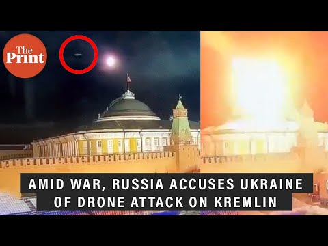 'Terrorist act'- Russia accuses Ukraine of drone attack on Kremlin with an aim of killing Putin