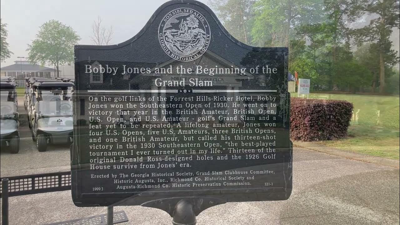 Views from the historic Forest Hills golf course in Augusta,