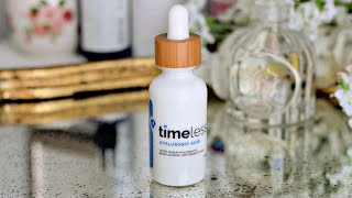 Timeless Skin Care Hyaluronic Acid 100% Pure Serum Review