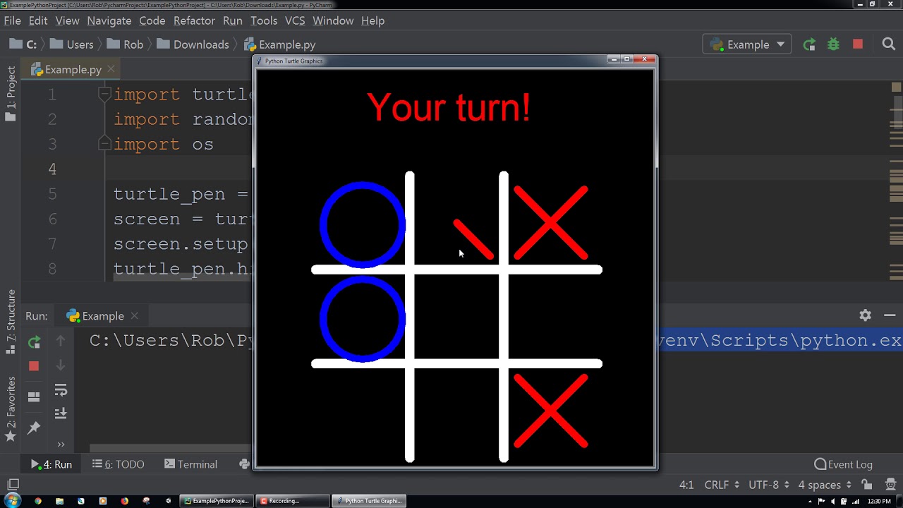 Python Tic Tac Toe - Develop a Game in Python - TechVidvan