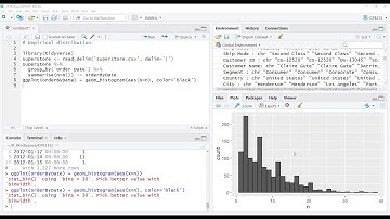 7-3) Lab: Modeling statistical distribution with R