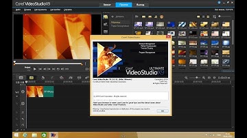 Corel VideoStudio Pro X9. Video editing software