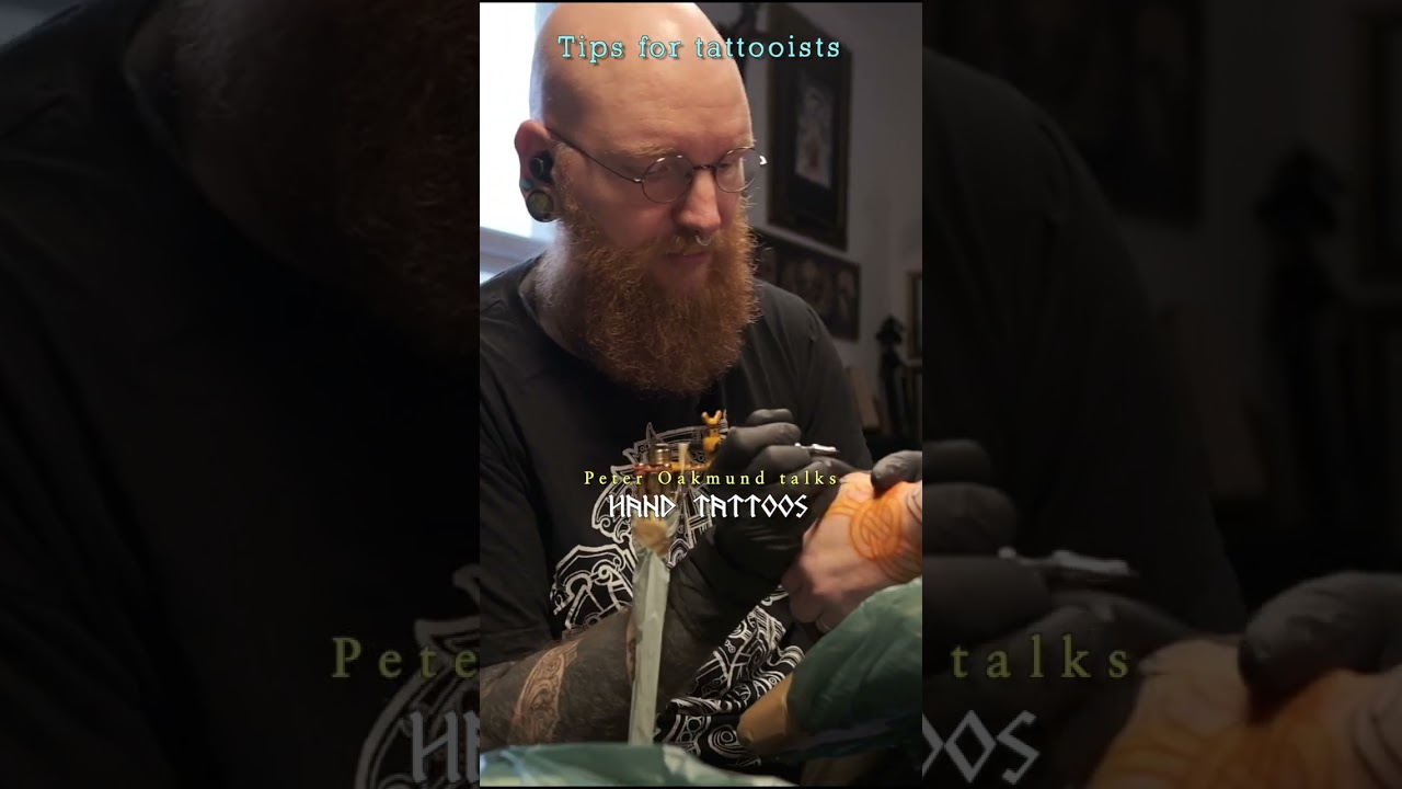 Some tips for tattooing hands.
