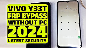 VIVO Y33T FRP Bypass Without PC | Easy Method to Unlock Google Account