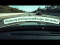 Highway Driving Soundscape 4K HD