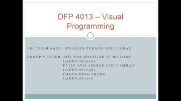 DFP 4013-visual programming