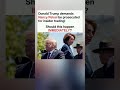 Donald Trump demands #short
