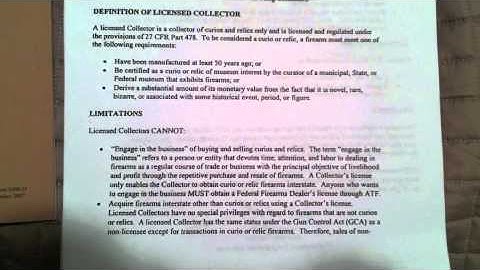 C&R FFL comes in the mail - Part 2