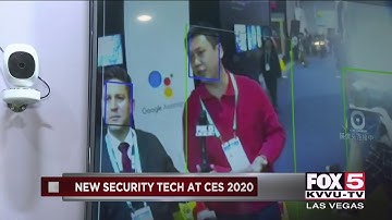 New security technology shown at CES 2020