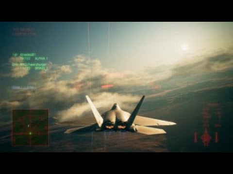 ACE COMBAT 7 SKIES UNKNOWN PS5 4K - TREINAMENTO COM O NOVO AVIÃO - CAÇA  ULTRASSÔNICO 