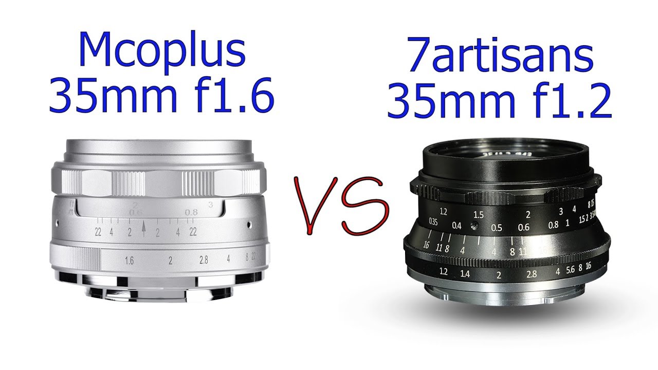 35mm fast lens comparison - YouTube
