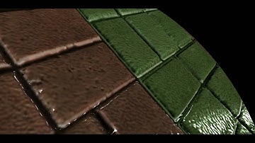 Parallax in RenderMonkey. Stridemann