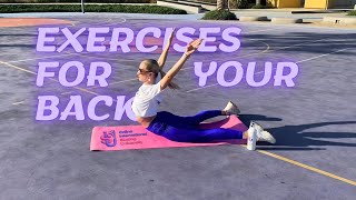 Exercises for your back #workout #fitness #figureskating #skatinguniversity #quadskating #iceskating