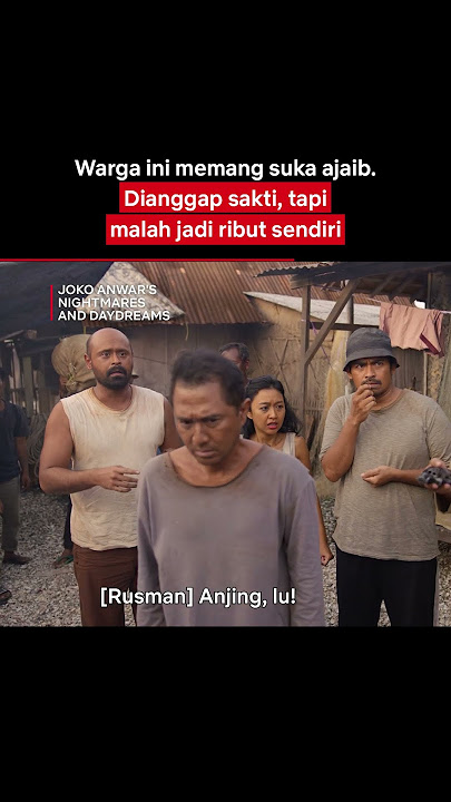 Lukman Sardi Sakti Sampe Pelurunya Ngumpet | Joko Anwar's Nightmares and Daydreams | #Shorts