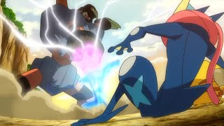 Ash's Froakie Evolves In To Frogadier [Hindi] Pokémon XY Kalos Quest Season 18 In Hindi|