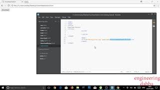 How to create Download Button using Html