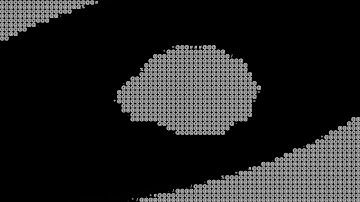 Bad Apple!! but, its ascii art. (and 4k)