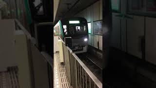 【新型車両】【4K 京都市営地下鉄烏丸線20系の試験走行に遭遇したので取り急ぎ撮影した
