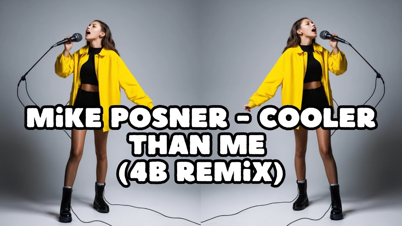 Mike Posner - Cooler Than Me (4B Remix)