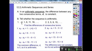 Arithmetic Sequences and Series - Section 12.2