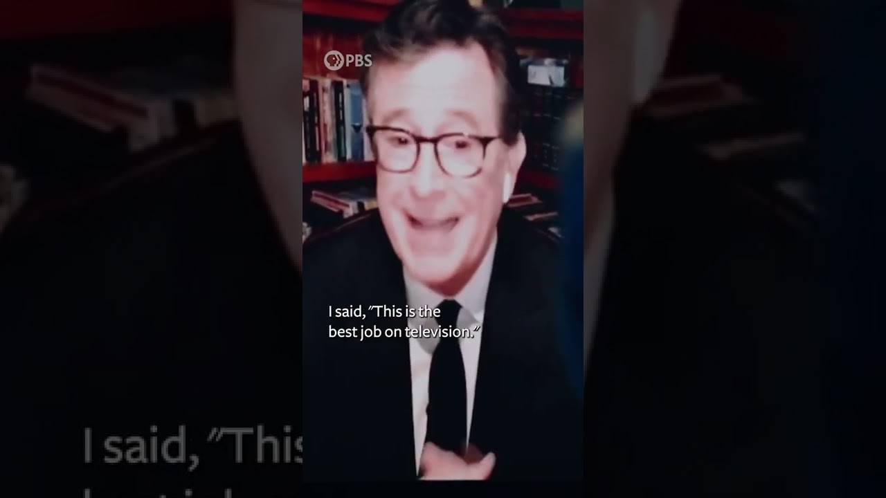 Stephen Colbert honors Jon Stewart #MarkTwainPrize #shorts