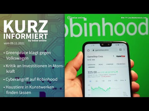 Greenpeace, Atomkraft, Robinhood, Kunst | Kurz informiert vom 09.11.2021 by heise online