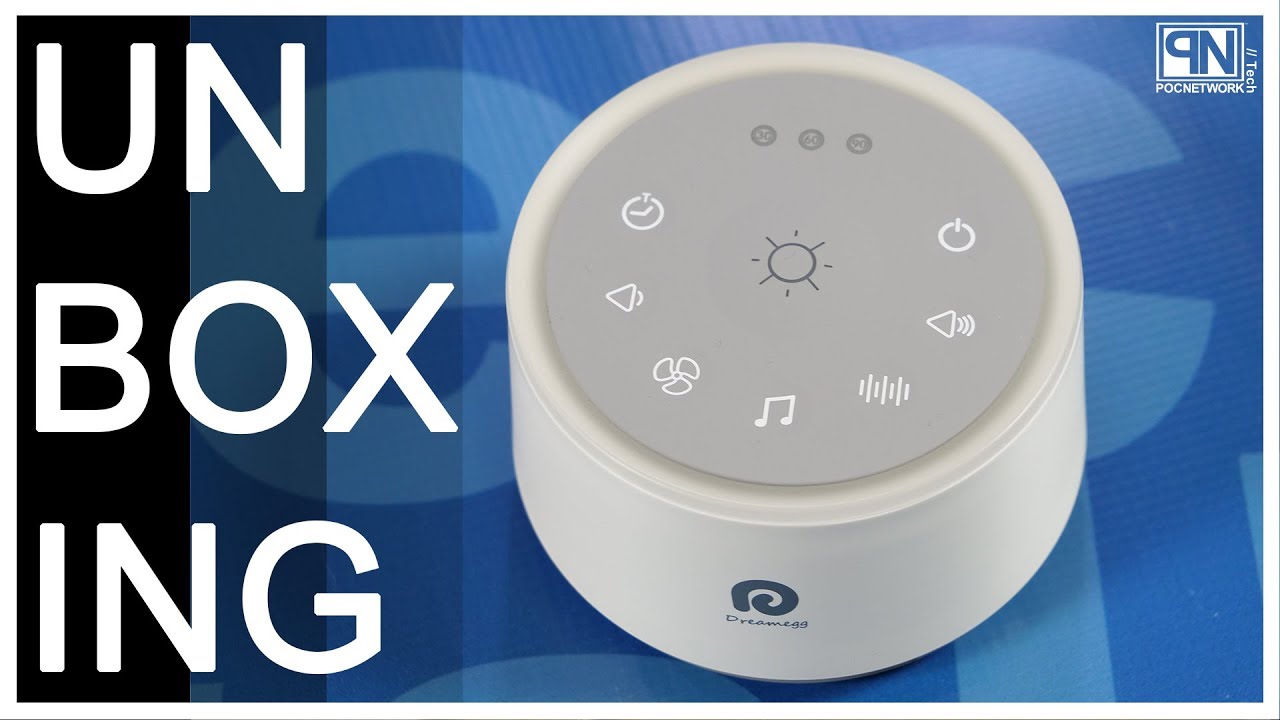 Dreamegg D11 White Noise Machine Review And Unboxing 