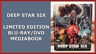 DEEP STAR SIX - LIMITED BLU-RAY/DVD MEDIABOOK COVER B UNBOXING