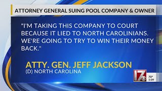 North Carolina Attorney General suing pool company and owner