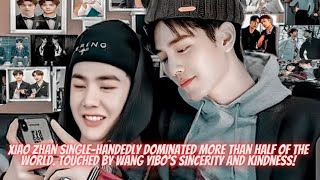 Xiao Zhan single-handedly dominated more than half of the world. touched by Wang Yibo's sincerity...