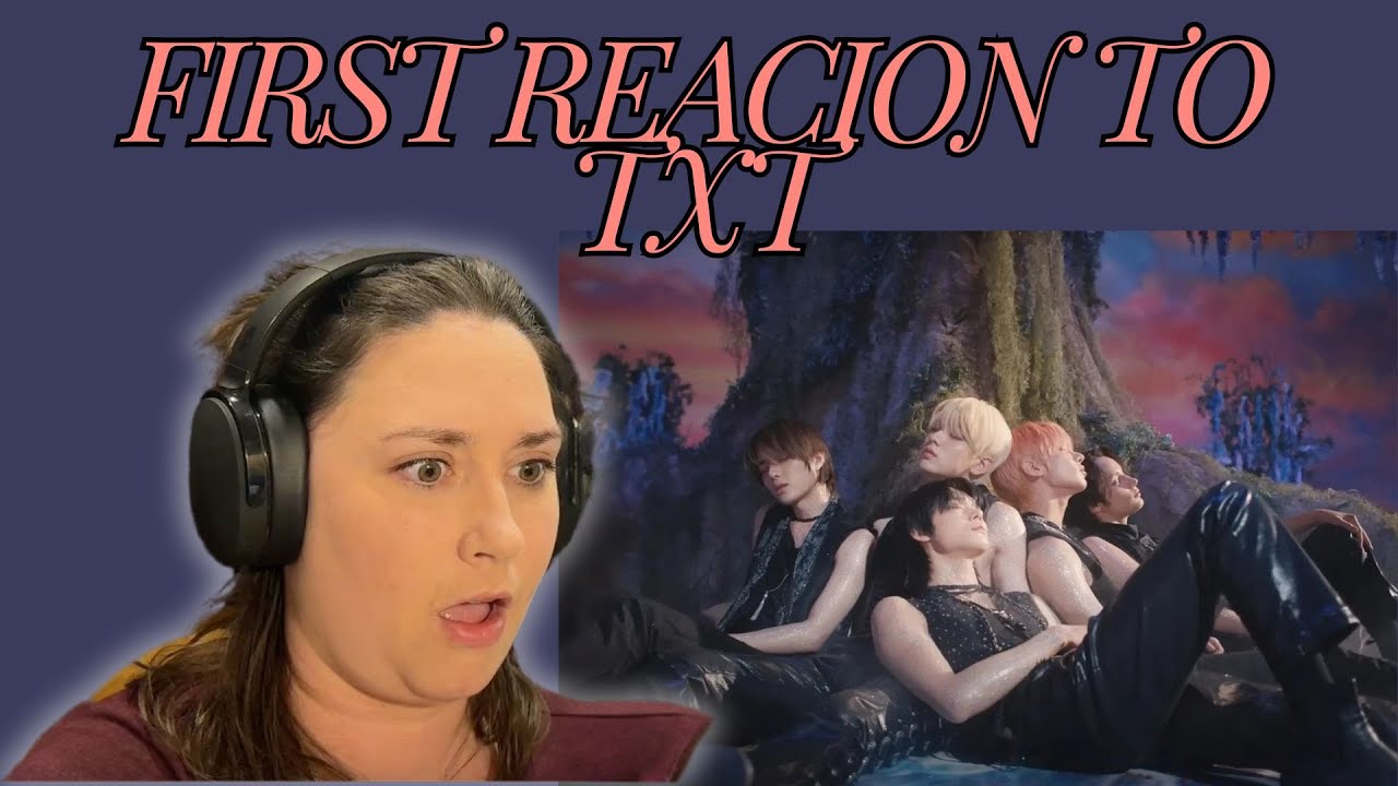 FIRST TIME REACTING TO TXT!! (Run Away, Blue Hour, 0x1=Lovesong, Sugar Rush Ride)