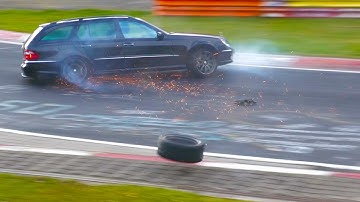 NÜRBURGRING TECHNICAL Defects Compilation ENGINE BLOW UP, BRAKE FAILURE, Coolant Spill etc