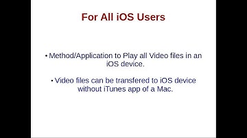 Play Any : AVI, MKV, FLV, DIVX; files in iOS Devices (iPhone, iPad) without even using iTunes