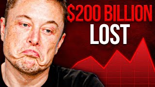 How Elon Musk LOST $200 Billion
