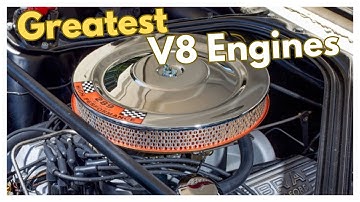 30 Greatest V8 Engines From Muscle Car’s Golden Era