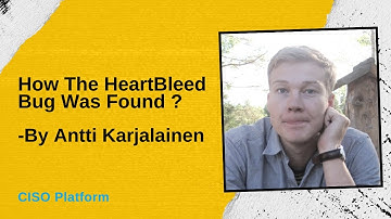 Antti Karjalainen on How we discovered Heartbleed?