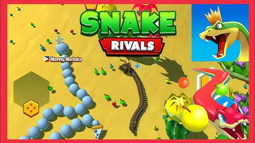 snake rivals gameplay android/ios - new game slither.io - peffec