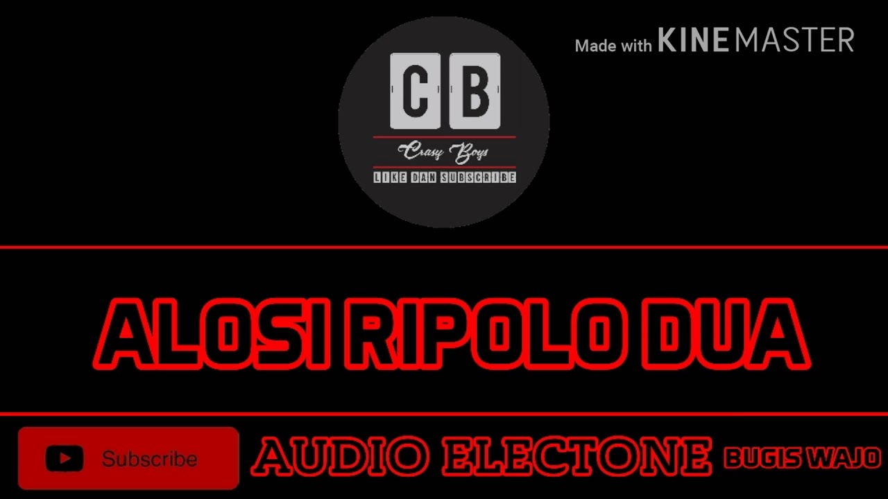 LAGU BUGIS ELECTONE ALOSI RIPOLO DUA - YouTube