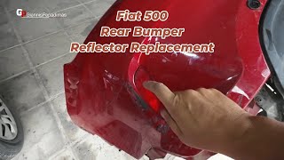 Fiat 500X   Rear Bumper Reflector Replacement
